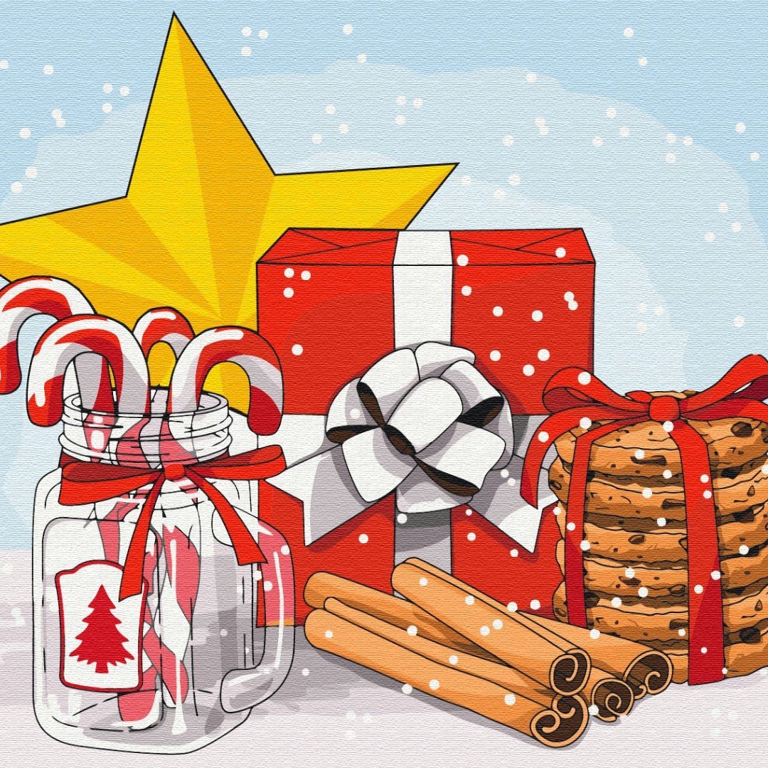 Weihnachten - Mein Malen nach Zahlen