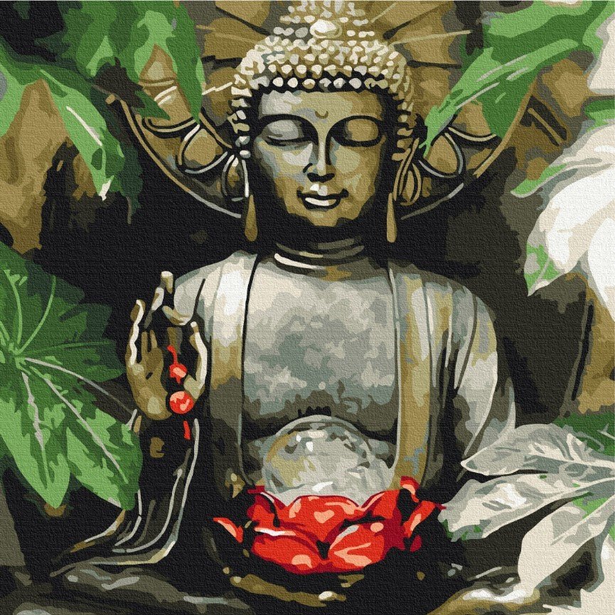 Buddha - Mein Malen nach Zahlen