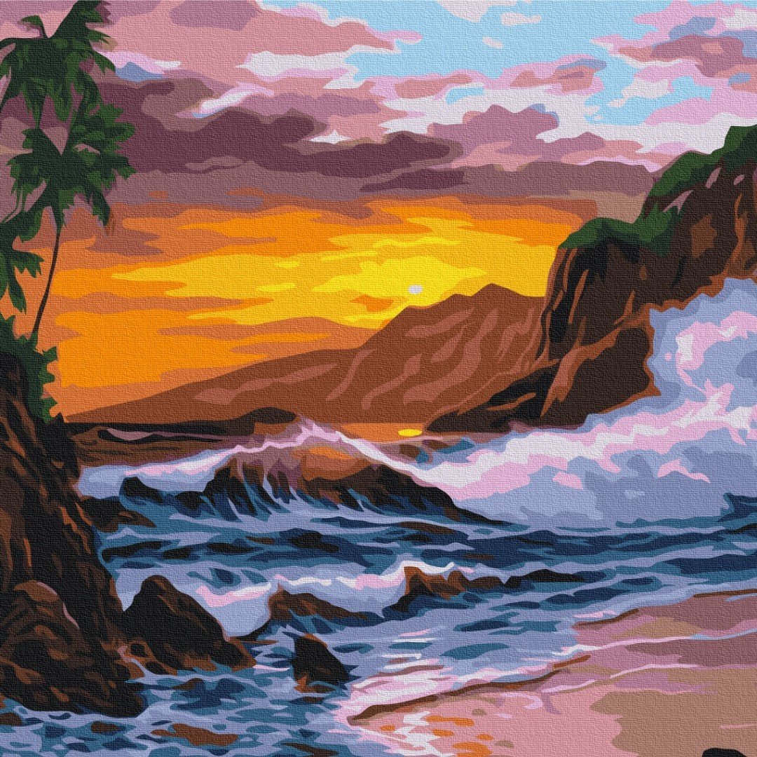 Landschaften - Mein Malen nach Zahlen