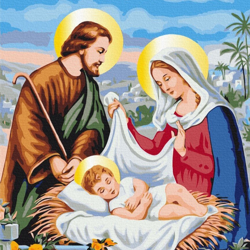 Religion - Mein Malen nach Zahlen