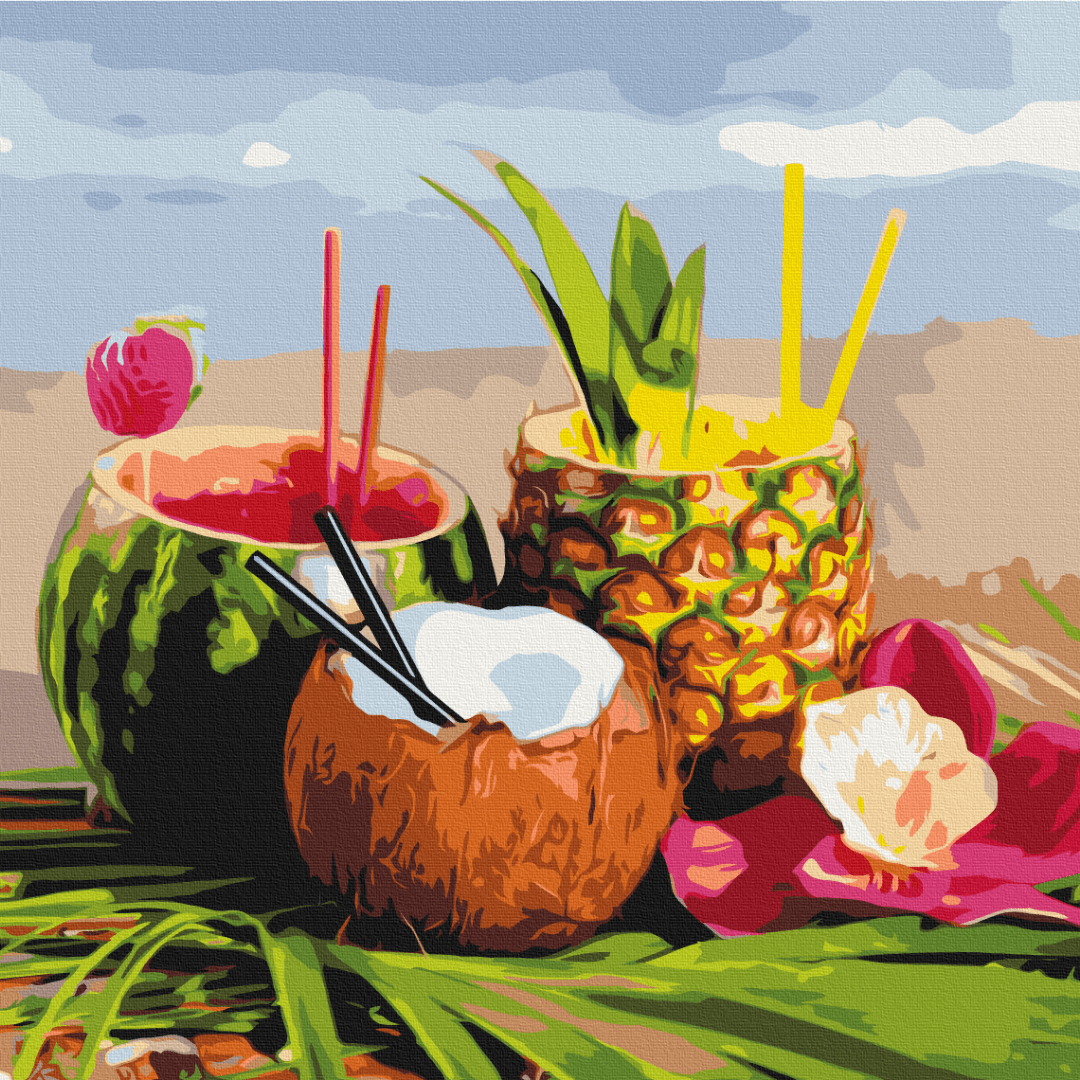 Sommer - Mein Malen nach Zahlen