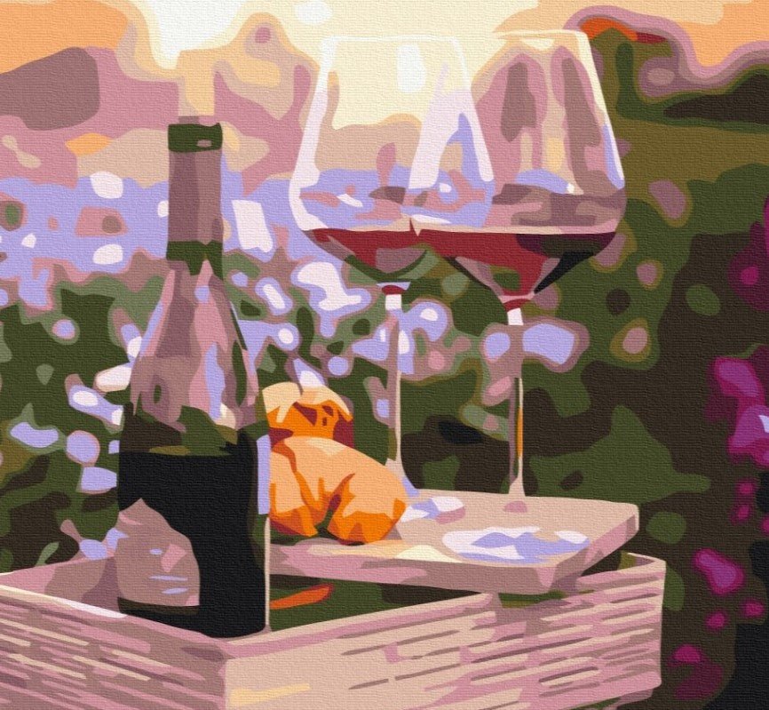 Wein & Alkohol - Mein Malen nach Zahlen