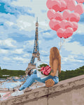 Malen nach Zahlen Motiv - Der beste Tag in Paris