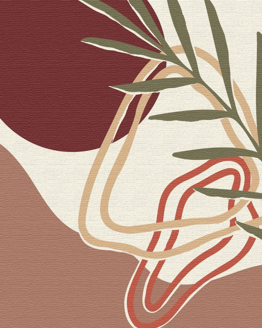 Malen nach Zahlen Motiv - Triptychon-Pastellkunst