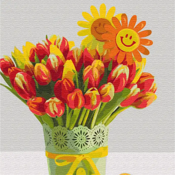 Malen nach Zahlen Frühling Kollektion