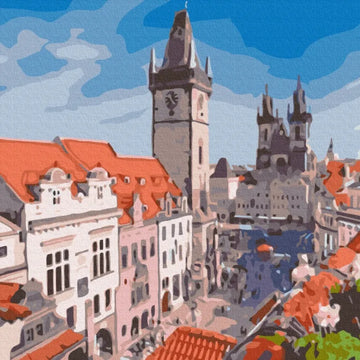 Malen nach Zahlen Stadt Kollektion