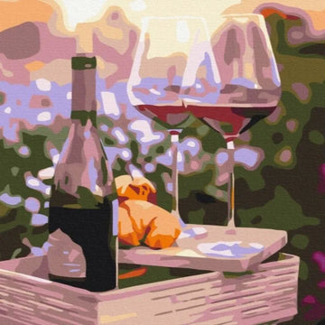 Malen nach Zahlen Wein und Alkohol Kollektion
